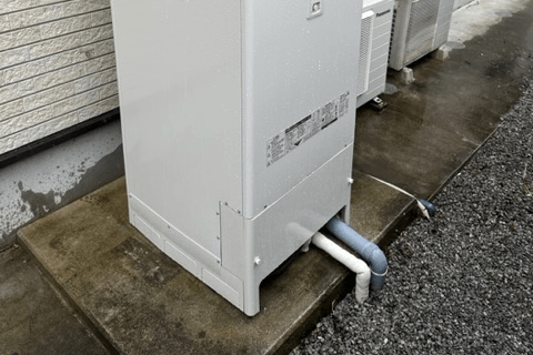 エコキュート本体の基礎